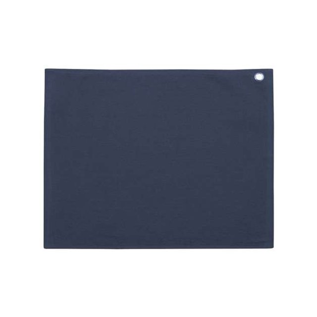 Toalla de terciopelo de algodón Compañía de toallas Carmel Azul Marino C1518GH