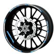 thumbnail image 1 of Adhesivo de llanta de moto con rayas reflectantes para Suzuki GSXR, 1 of 2