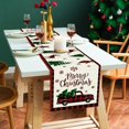 OTOSTAR Christmas Table Runner YPF5 13x72 Inch Red Truck Table Runners