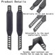 thumbnail image 2 of 8pcs Exercise Bike Pedal Straps, Adjustable Pedal Straps Foot Pedal Spinning Exercise Bike Home Or, 2 of 5