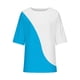 thumbnail image 4 of Camiseta Suelta de Impresión Del Día de la Independencia de Manga 3/4 Recortada Casual, Blusas para Mujeres Casual, 4 of 4
