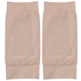 thumbnail image 2 of M Buder Protector de Talón de Silicona y Nailon Suave Elástico Amortiguador para Fascitis Plantar Alivio del Dolor Cuidado del Pie Deportivo Transpirable Color Piel Talla Única 1 Par, 2 of 9