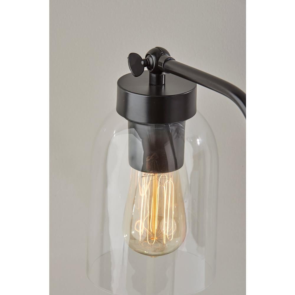 Adesso Bristol Desk Lamp Black Black N/A