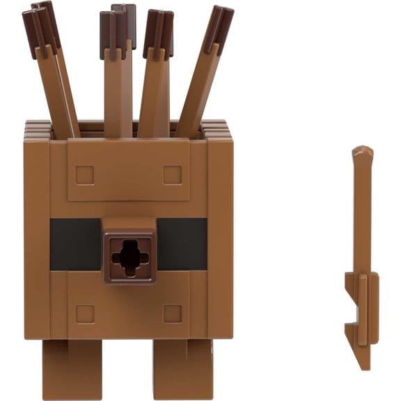 Minecraft Legends 3.25-inch Action Figures with Attack Action and Accessory, Collectible Toys