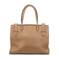 thumbnail image 2 of Pre-Owned Prada Beige Tote Bag Shoulder Bag Vitello Daino Calfskin Leather, 2 of 10