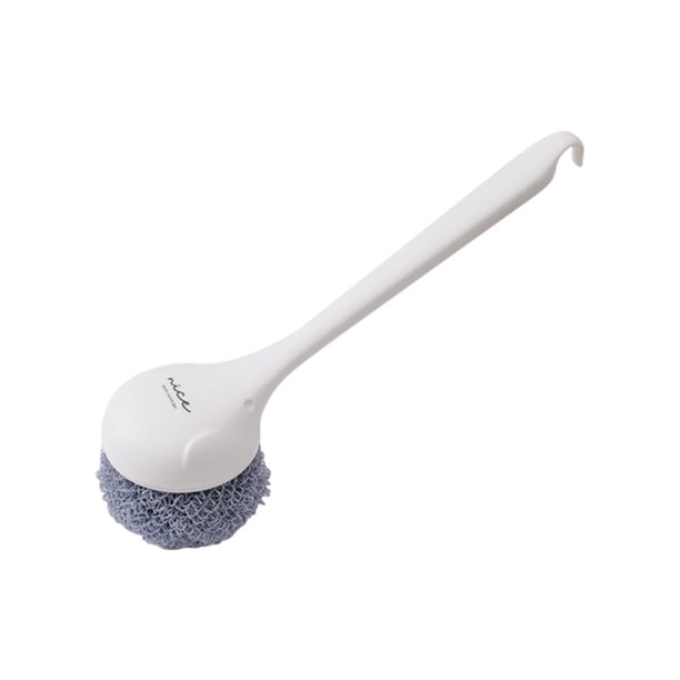 Yhmxh Utensilios de cocina Cepillo para limpiar ollas, mango largo, para lavar platos, cuencos, utensilios de cocina Muebles para cocina Accesorios de cocina Mueble organizador cocina