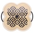 thumbnail image 1 of BESTYASH Para Y Aperitivos Con Divisiones Resistente Y Beige Decorativo, 1 of 8