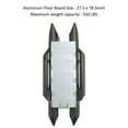 thumbnail image 3 of AQUOS 10.2ft Inflatable Pontoon Boat with Haswing 24V 85LBS Transom Trolling Motor, 3 of 9