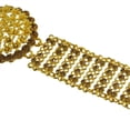 thumbnail image 3 of 110G115cm flor de material cristal Piedra Perla Oro Cadenas para El tre Danza Accesorios de Joyería para El Cuerpo Type4 Salvador Cadenas de vientre de oro para la cintura, 3 of 8