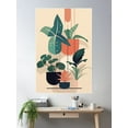thumbnail image 2 of Plant Party Poster Wall Art, Modern Wall Decor For Living Room Bedroom, 8x12 UNFRAMED, 2 of 3