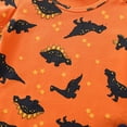thumbnail image 4 of Mercatoo Baby Boy Clothes Summer Baby Boy Outfit Dinosaur Short Sleeve Tops Solid Color Shorts 2PCS Clothes Outfits, 4 of 9