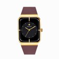 thumbnail image 5 of Square Watches for Men Silicone Mens Square Watch with Date Original Waterproof Analog Quartz Fashion Business Casual Wristwatch, 5 of 5