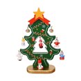 thumbnail image 1 of Xihbxyly La Oferta de Hoy Adornos de Escritorio para Árbol de Navidad de Madera con Amor, 1 of 7