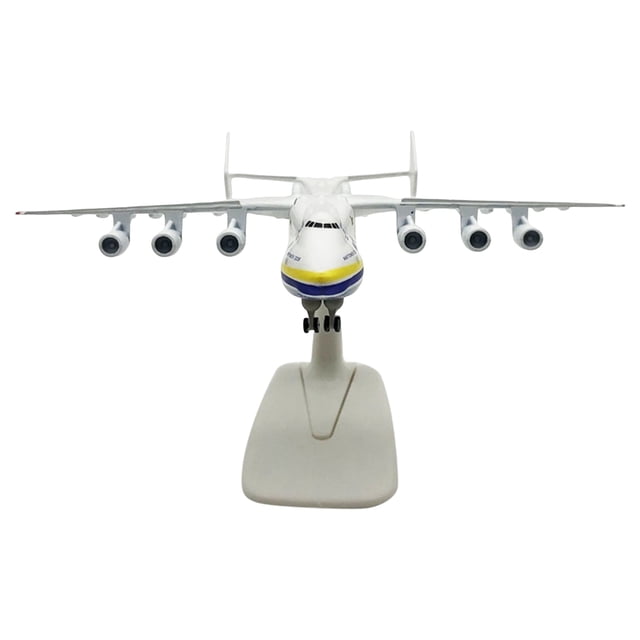AleacióN de Metal Antonov An-225 Mriya Modelo AvióN Escala 1/400 RéPlica Juguete para ColeccióN