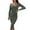 Green, variant on hotojiny Women's Bodycon Midi Dress Elegant Long Sleeve Slim Knitted Dresses Fashion Cocktail Party Club Dresses