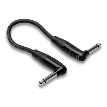 UPC: 0728736052116 | Hosa Technology REAN Straight to Right-Angle Pro Guitar Patch Cable  12