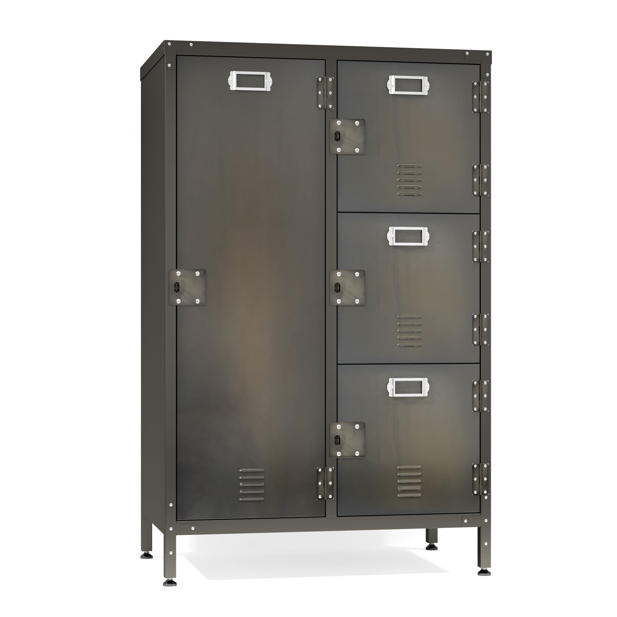 elevenfurniture Metal Storage Office Wardrobe 1,2,3,4,5 Door Metal Lockable GYM Work Lockers 1Door