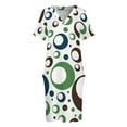 thumbnail image 3 of Vestido retro con bolsos para ropa de fiesta de mujer 60 patrones, 3 of 6