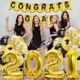 thumbnail image 4 of Juego de globos para fiesta de graduación 2021, suministros de fondo para fiesta de graduación YUNYI BRAND  Deportes, 4 of 7