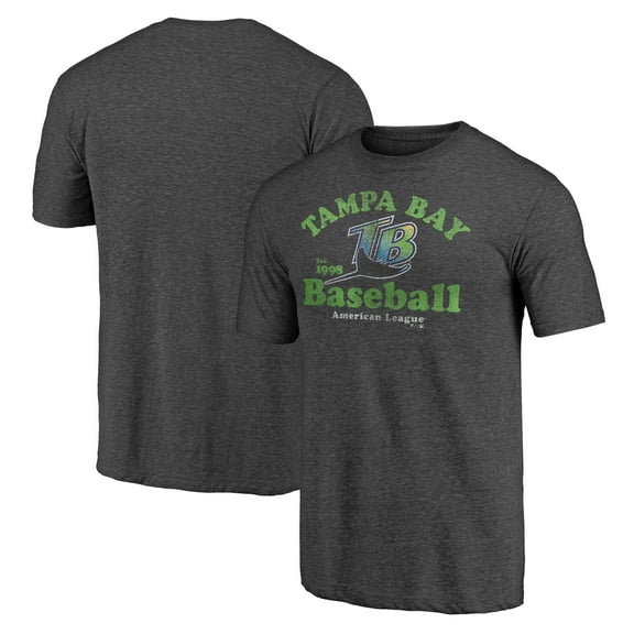 Men's Charcoal Tampa Bay Rays Our Game Tri-Blend T-Shirt