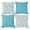 Aqua, variant on SUSIELADY Throw Pillow Covers Set of 4, 18"x18" Linen Decorative Square Couch Sofa Cushions, Accent Home Decor, Living Room, Bedroom, Chair, Blue