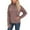 Brown, variant on Women's High Neck Button Knit Sweater – Long Sleeve Pullover, Casual Comfortable Warm Soft Loose Fit Cozy Top for Fall & Winter