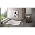 thumbnail image 5 of Malibu Home Pismo Rectangle Massaging Air Jet Bathtub 66"x 48"x 21" in White, 5 of 5