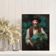 thumbnail image 2 of Qisvanset 12x16 Inch Pastoral Cow Farm Canvas Print Wall Art, 2 of 5