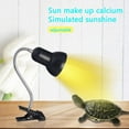Oenbopo Reptile Heat Lamp, Turtle Lights Clip, UVA + UVB Full Spectrum