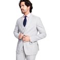 thumbnail image 1 of Michael Kors Mens Stretch Wool-Blend Two Button Blazer Jacket, Grey, 40 Long, 1 of 1