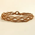 thumbnail image 4 of SWSMCLT Women's Boho Belt Beaded Braided Vintage Medium Casual Summer Fabric Belt Braided Belt Fashion Round Umber Small-Large, 4 of 4