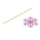 thumbnail image 3 of 10 Uds Cupcake Topper de Nieve Pastel Brillo Brillante Figurita Decoración Cumpleaños Boda Rosado BLESIY Selecciones De La Magdalena De La Navidad, 3 of 8