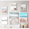 thumbnail image 4 of Pósteres de arte de paisaje de playa de viaje de la costa de Amalfi de Italia vintage, cuadros de lienzo, impresiones de pared para la decoración del hogar de la sala de estar, 4 of 5