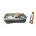 thumbnail image 6 of SAMMART Set of 2 Collapsible Tub - Foldable Dish Tub - Portable Washing Basin - Space Saving Plastic Washtub - Size L, 6 of 6