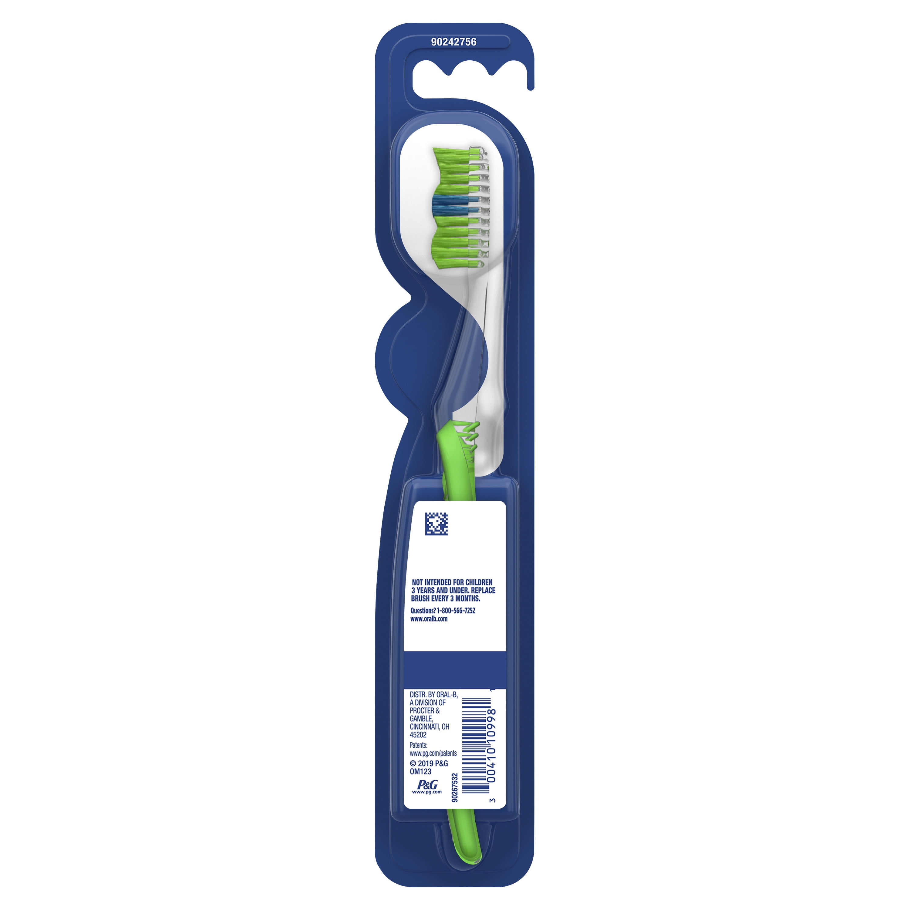 Oral-B Advance Clean Manual Toothbrush, Soft, 1 Count - Walmart.com