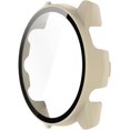thumbnail image 5 of KOMI Compatible with Garmin Forerunner 265S Case Cover, Scratch-Resistant PC Protective Case with HD Tempered Glass Screen Protector for Garmin Forerunner 265S (not 265)(Khaki), 5 of 5