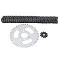 thumbnail image 4 of Tebru T8F Chain Sprocket Kit,T8F Front And Rear Sprocket Chain Replacement High Power T8F Gear Chain Set For Modified Karts ATVs And Mini Motorcycles,T8F Front And Rear Sprocket Chain, 4 of 8