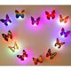 thumbnail image 3 of Colorido Mariposa cambiante LED Lámpara de luz nocturna Home Room Party Desk Decoración de pared, 3 of 4