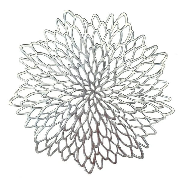 Juego de tapete de mesa prensado para mesa de comedor, tapete de cocina lavable y lavable, utilizado para tapete de decoración de mesa de boda navideña