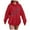 Red_6, variant on Godom Hoodies for Women Oversized Fleece Sweatshirts Long Sleeve Pullover Tops Fall Outfits with Pocket