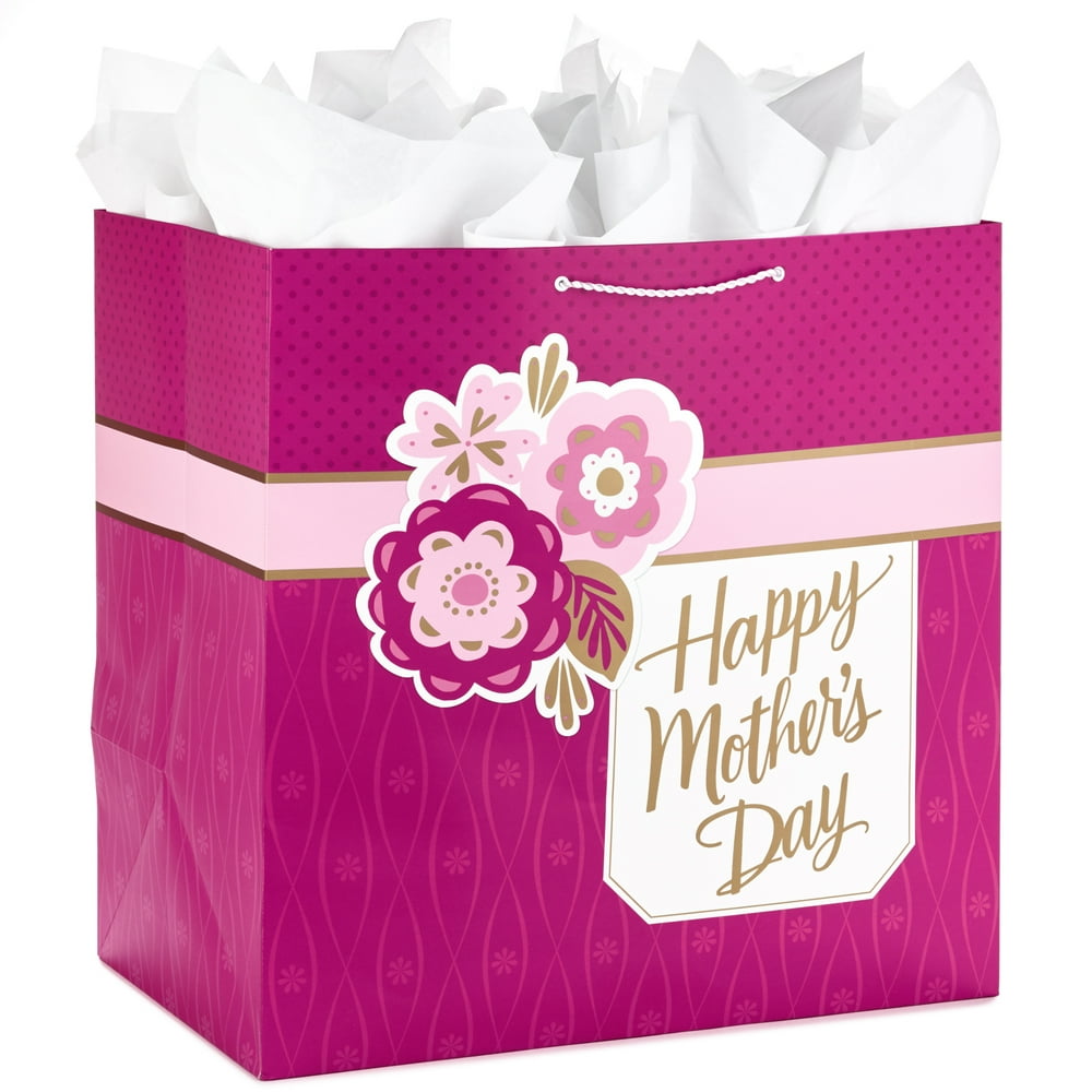 Hallmark Heavy Duty Mother's Day Gift Bag for Kitchen Appliances or