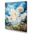 thumbnail image 2 of Designart "pasture Dandelion Delight I" Floral & Botanical Wall Art Print, 2 of 5