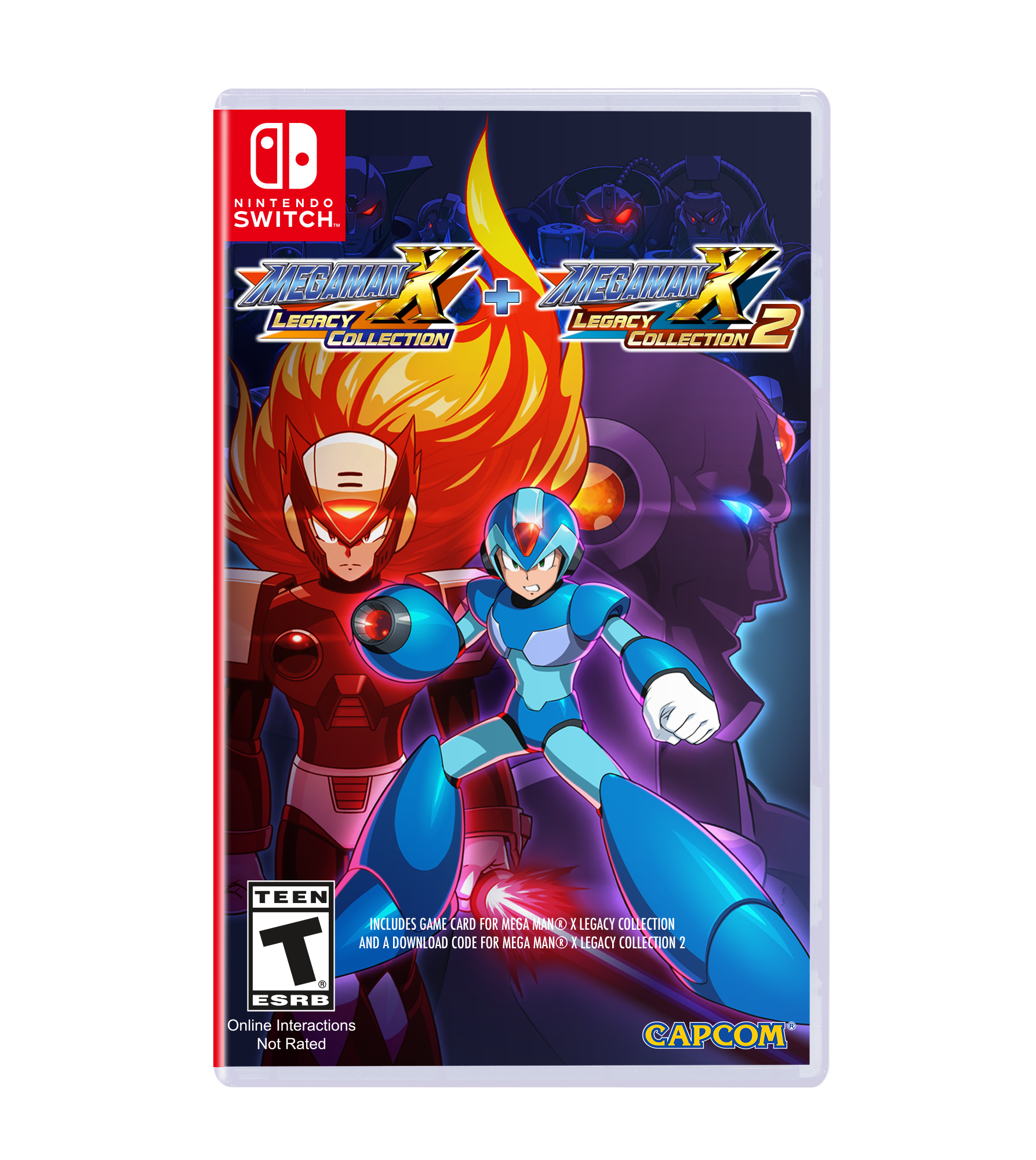 Mega Man X: Legacy Collection 1 & 2 - Nintendo Switch