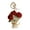 2, variant on Knitted Floral Keychain Handmade Crochet Flower Bouquet Key Rings Decoration for Backpacks Bags Charm Vehicles Interiors