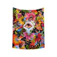 thumbnail image 1 of Tapestry Eyes Colorful World, pared de arce, 150 x 130 cm, microtela, 1 of 2