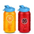 thumbnail image 4 of La Bebida Cubrir Las Tapas Soda Con Pajitas A Prueba Polvo () Azul, 4 of 9