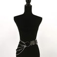 thumbnail image 6 of Women Party Belt Hip Hop Gothic Chain Rivet Multi Straps Decorative Faux Leather Punk Pants Matching Women Waist Strap Clothes Accessory, 6 of 7