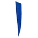 thumbnail image 4 of 12 Uds. Flechas de tiro con arco de 4 pulgadas, paletas de goteo, Fletchings de s naturales, eje de flecha DIY Azul Zulema Piezas de Fletchings, 4 of 8