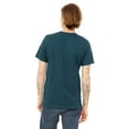 thumbnail image 4 of BELLA+CANVAS pour Hommes 3001c, 4TG, Sarcelle Foncé, 4 of 4