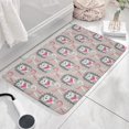 thumbnail image 3 of Cute Hedgehog Love Pattern Flannel Non Slip Door Rugs,Washable Door Mats Indoor,Decorative Door Mats,Dirt-Resistant and Absorbent Doormat for Entrance,Bedroom,Kitchen,Bathroom,23.5x16in(60x40cm), 3 of 5